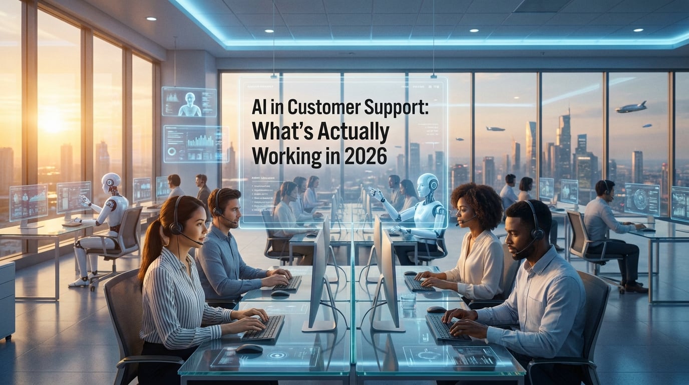 Cover image: AI in Customer Support: What's Actually Working in 2026
