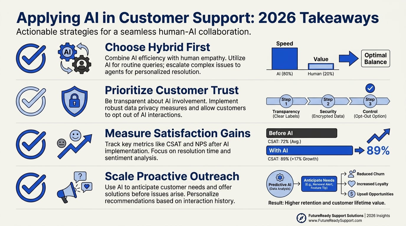 What This Means For You: Takeaways & Action Steps (TABLE)
