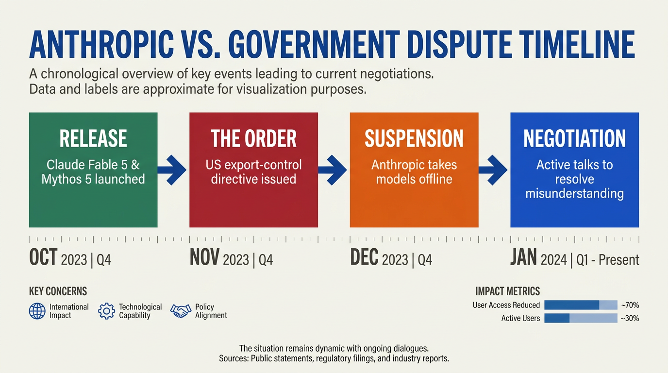 Key Developments in the Anthropic-Government Dispute (TABLE)