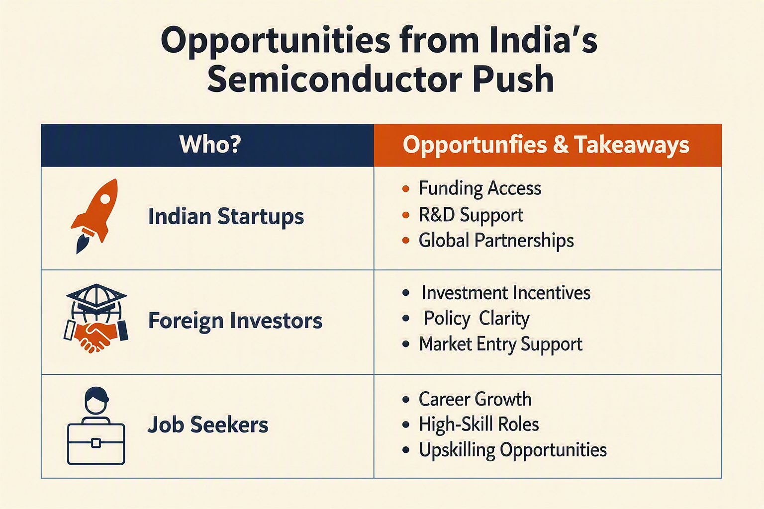 What This Means for You: Opportunities & Takeaways (TABLE)