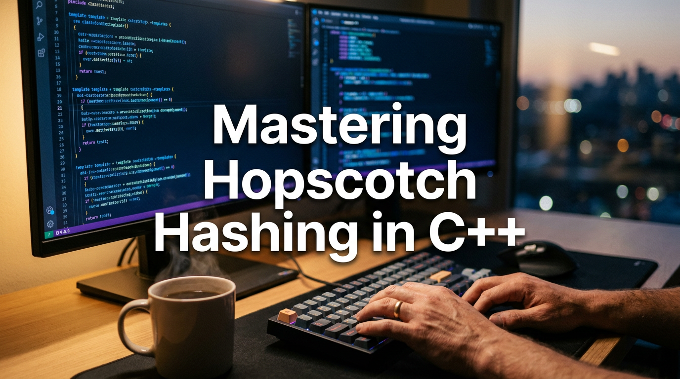 Cover image: Mastering High-Performance C++: Implementing a Fast Hopscotch Hash Map and Set