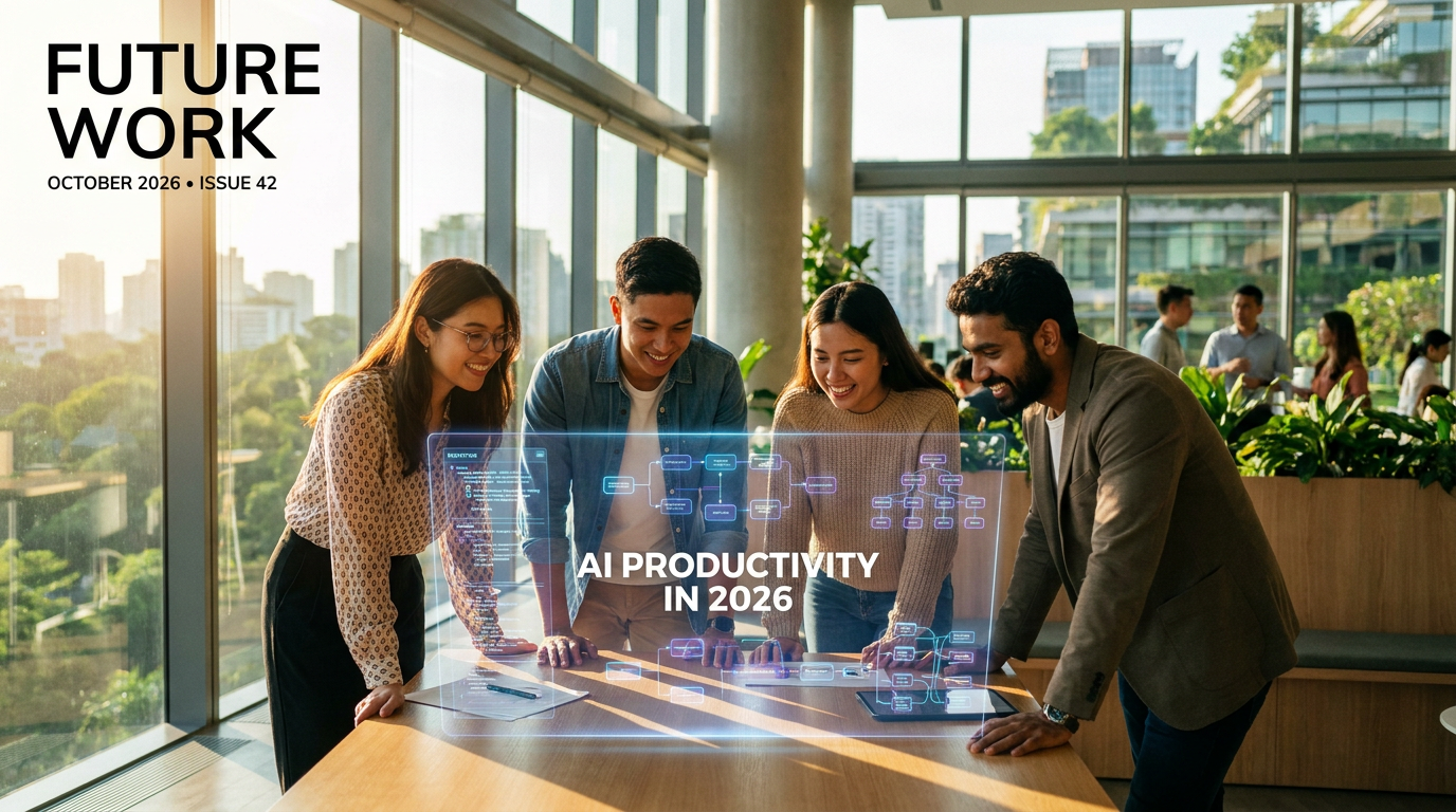 Cover image: Microsoft Copilot, ChatGPT to Gemini: The AI Productivity Tools Reshaping Office Work in 2026