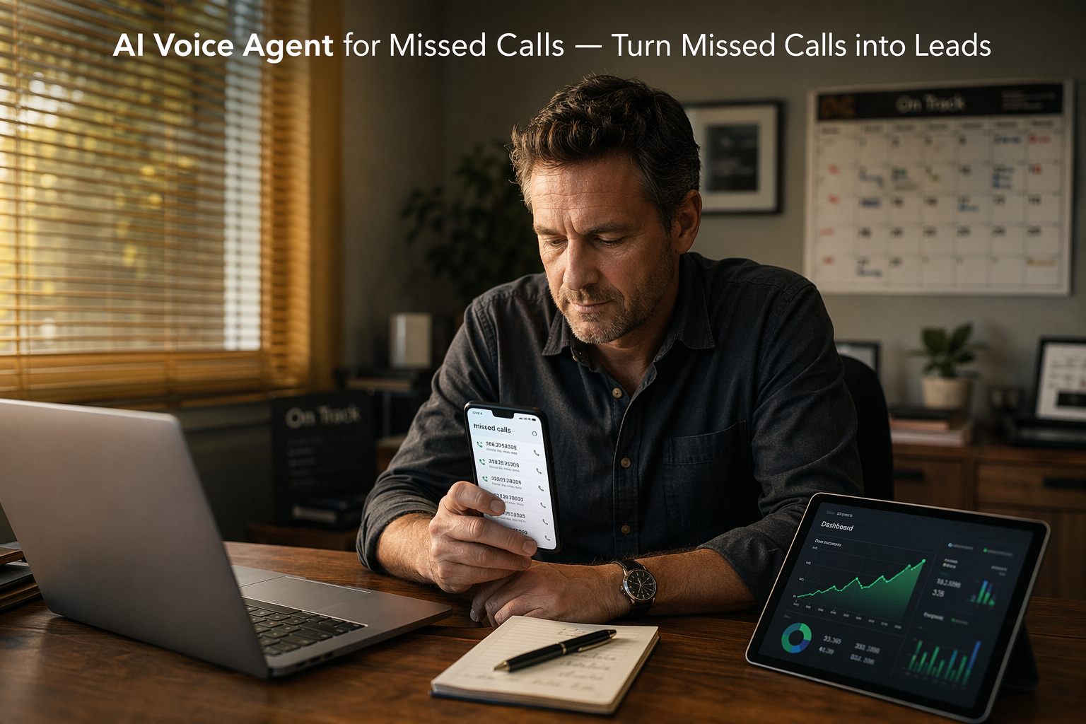 AI Voice Agent for Missed Calls — Turn Missed Calls into Leads