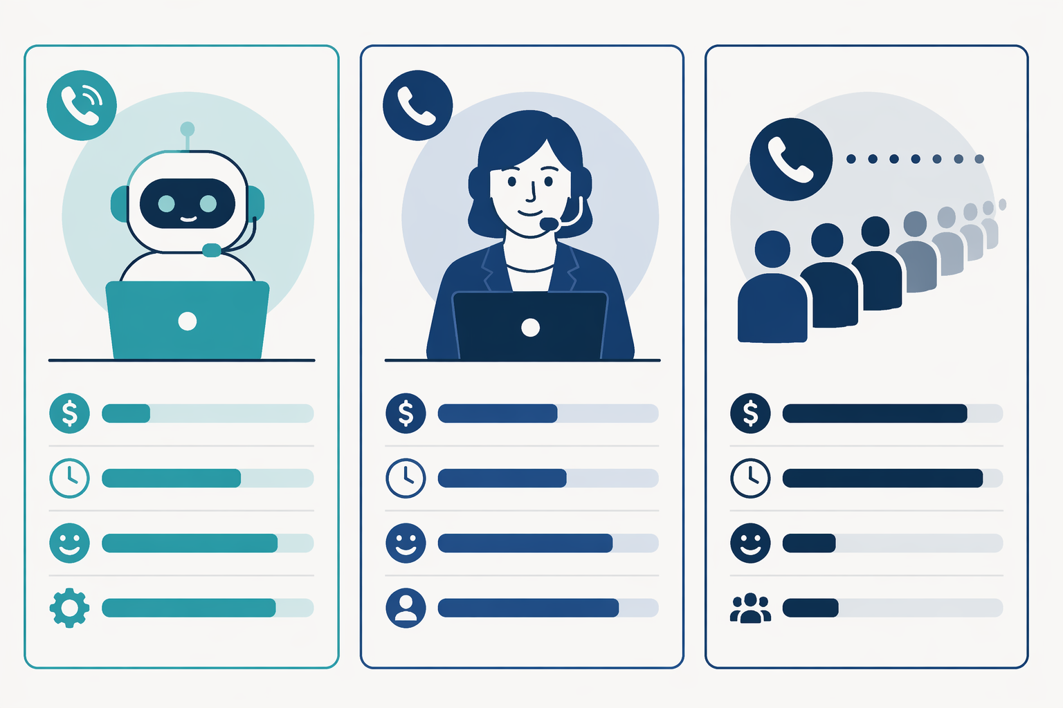 Design an editorial comparison infographic that gives an immediate verdict
