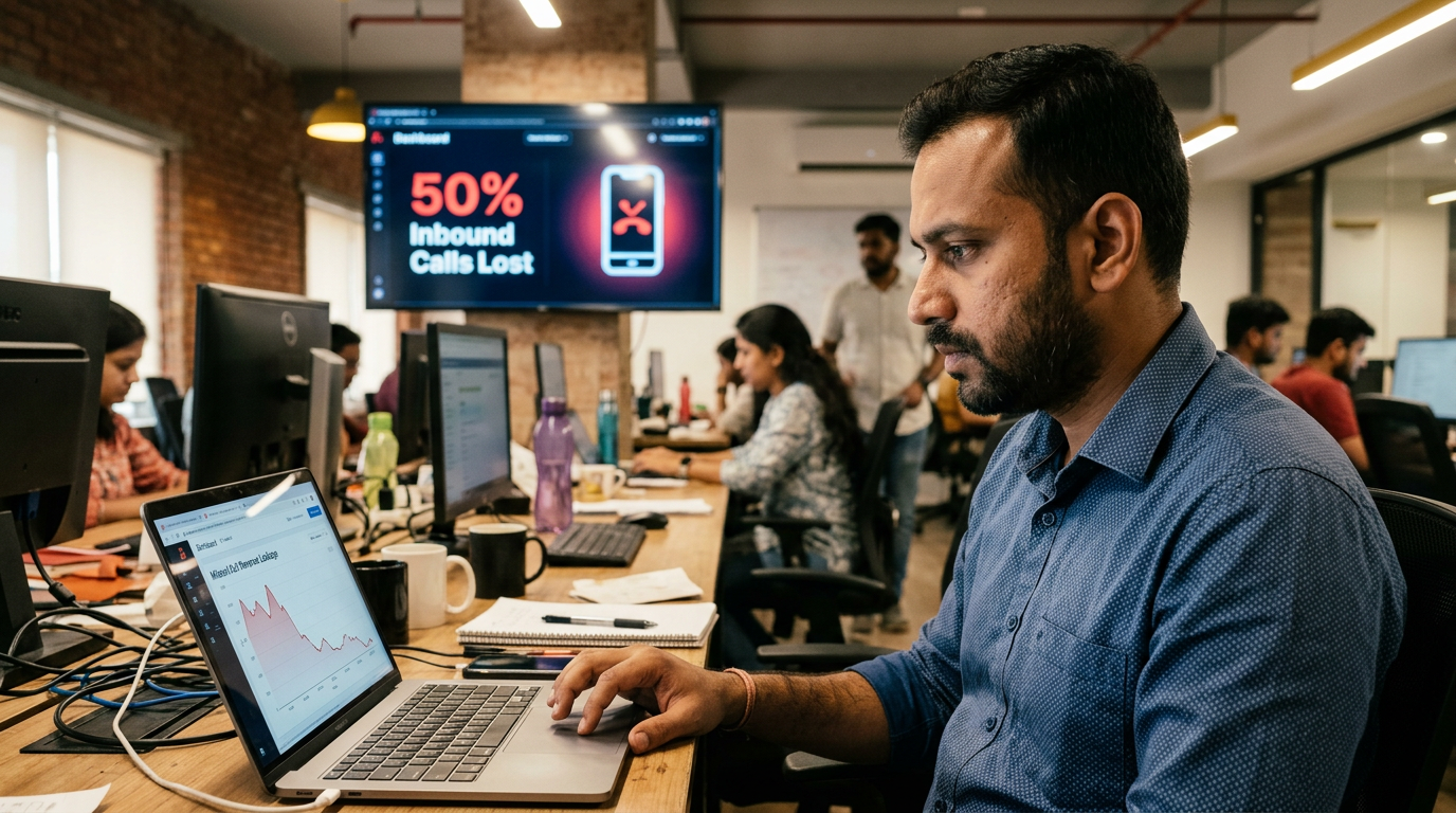 A busy Indian D2C brand operations office in Bengaluru