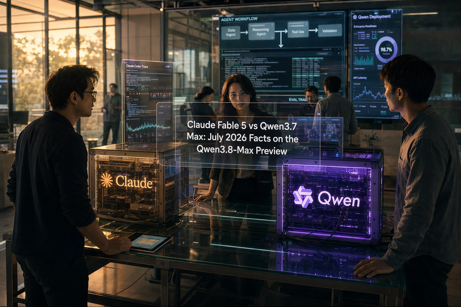 Claude Fable 5 vs Qwen3.8-Max: July 2026 Comparison