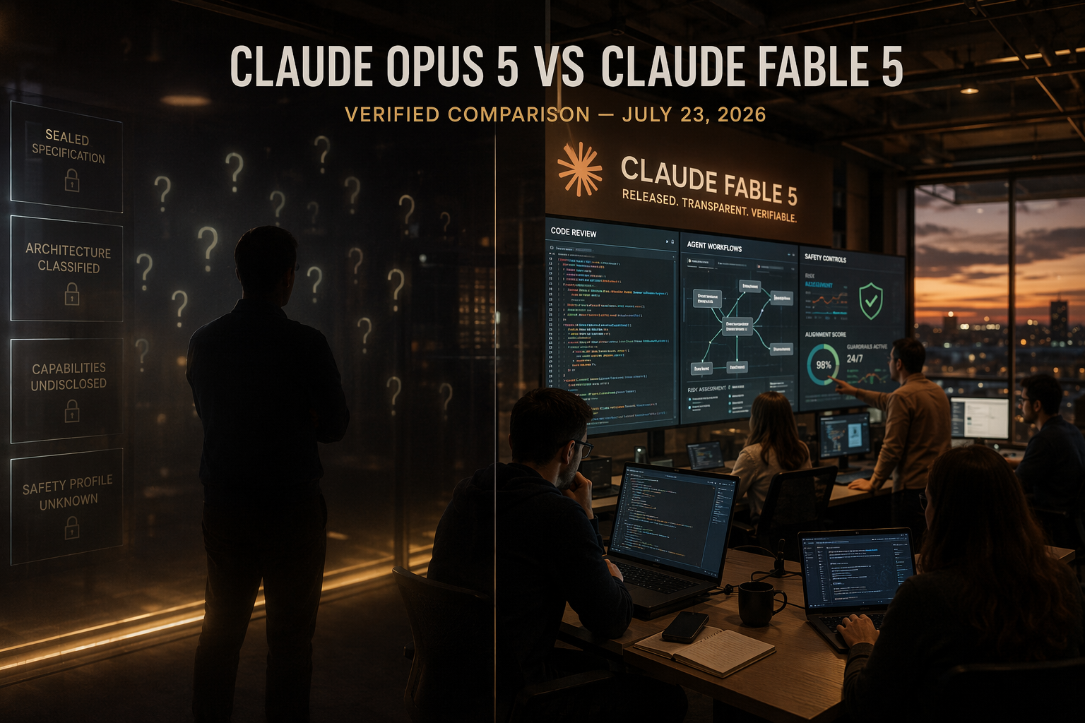 Claude Opus 5 vs Claude Fable 5: Verified Comparison for 2026