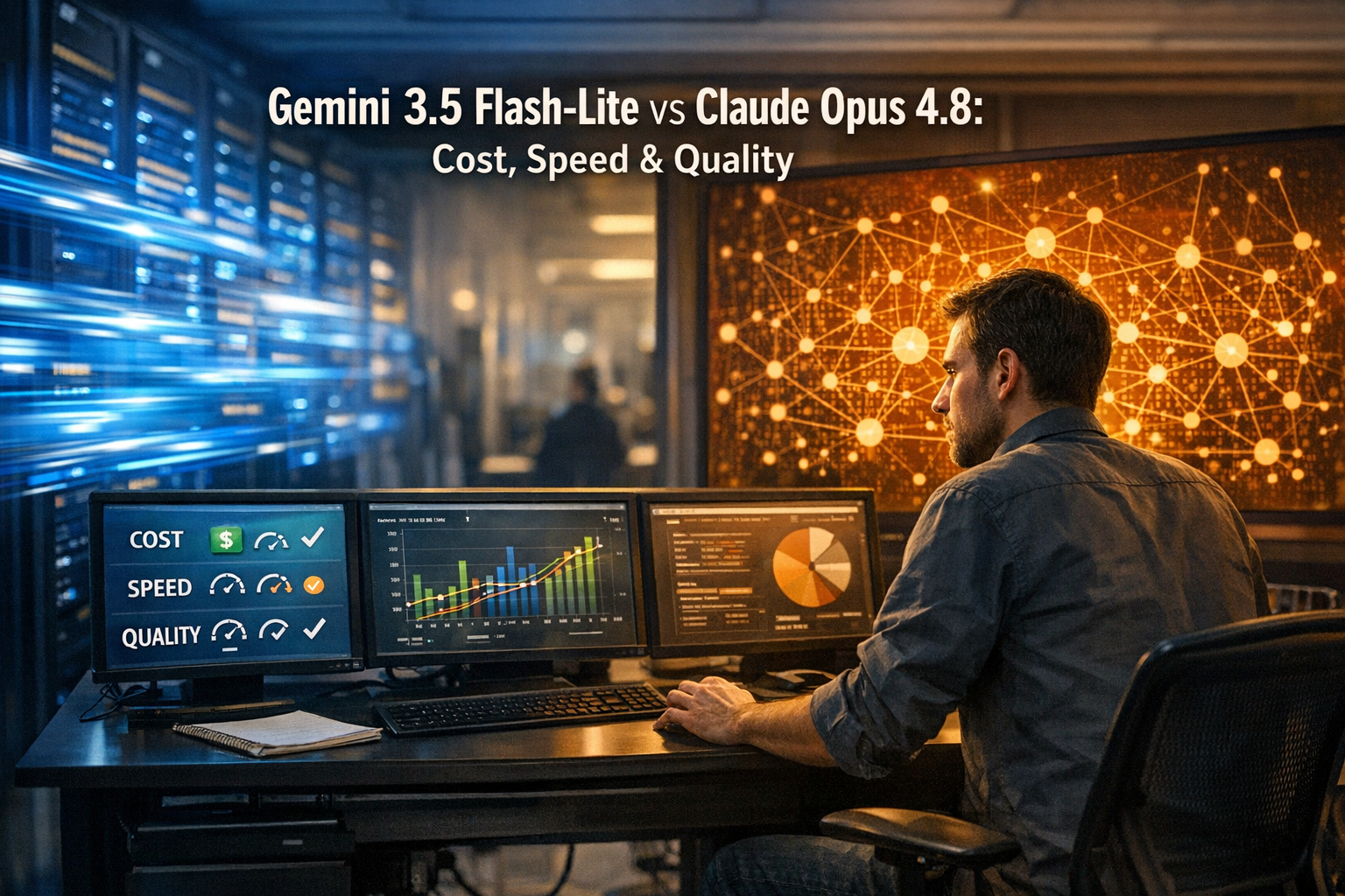 Gemini 3.5 Flash-Lite vs Claude Opus 4.8: Cost, Speed & Quality