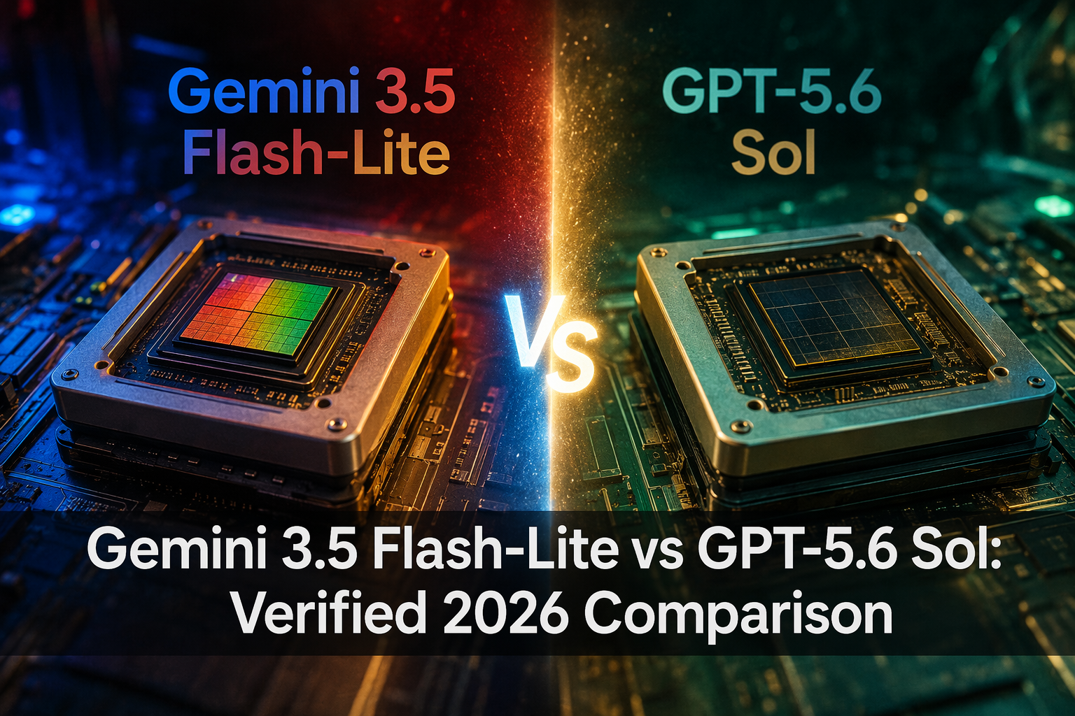 Gemini 3.5 Flash-Lite vs GPT-5.6 Sol: Verified 2026 Comparison
