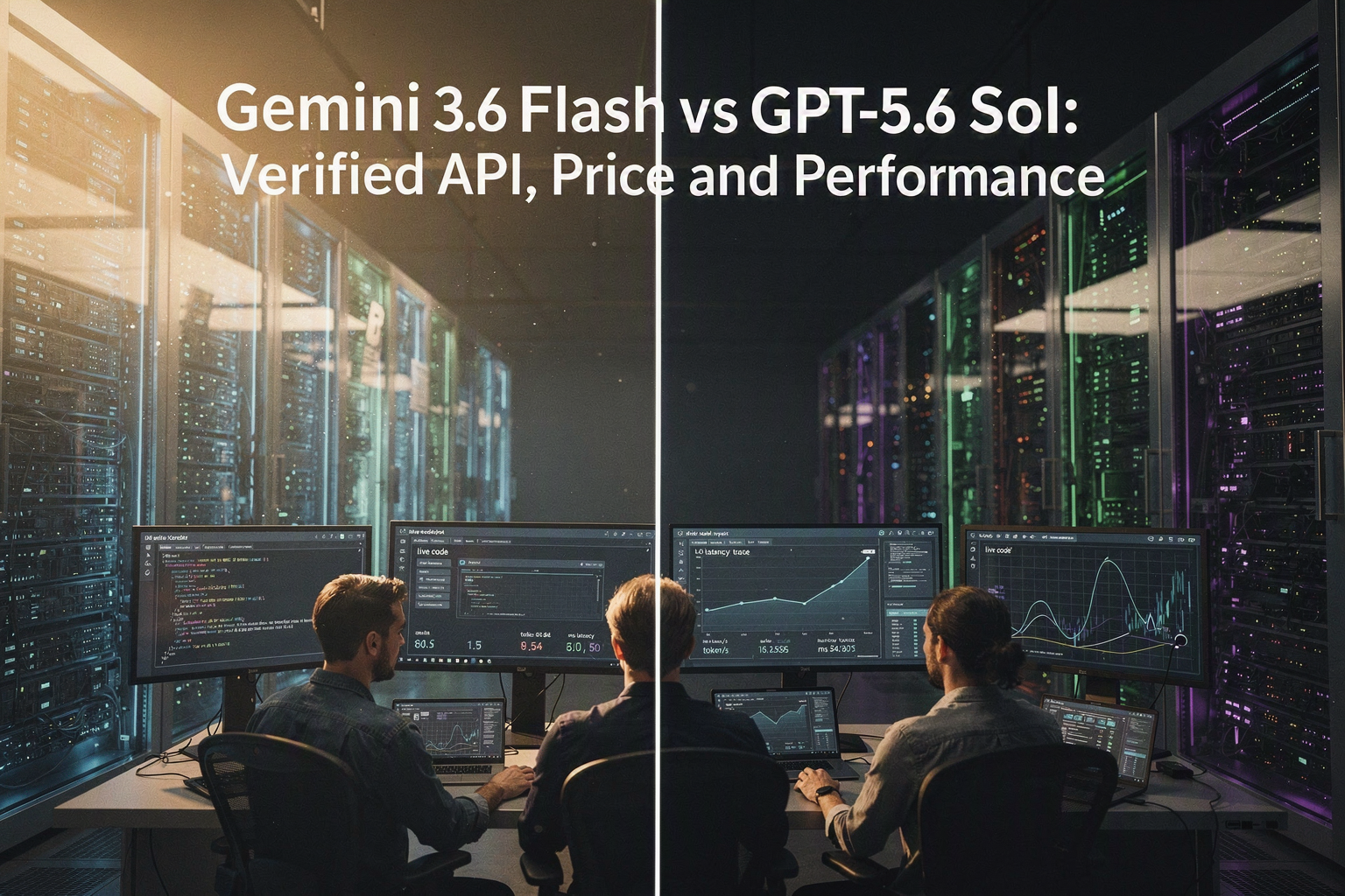 Gemini 3.6 Flash vs GPT-5.6 Sol: Verified API, Price and Performance