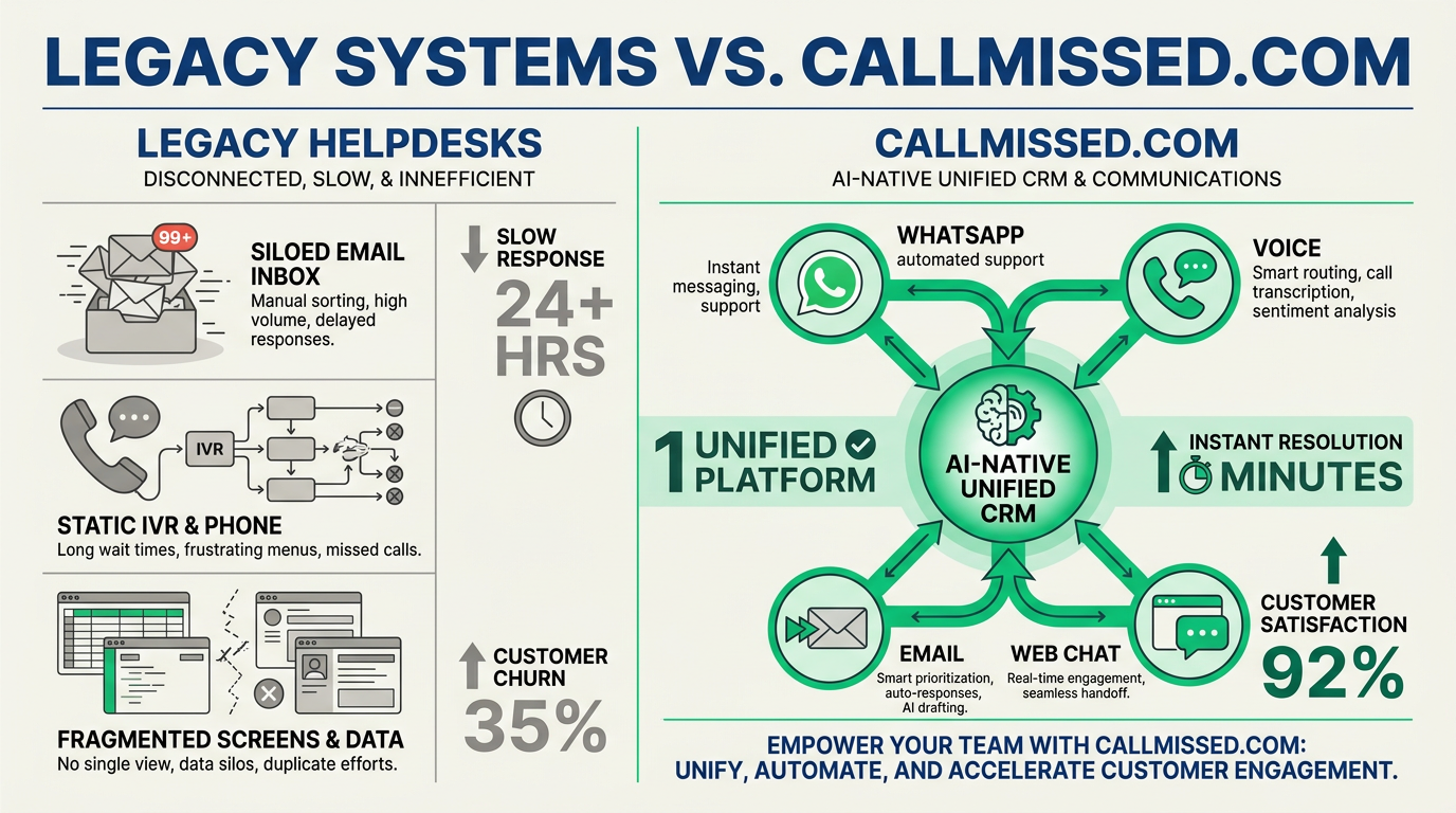 Key Developments: Legacy Systems vs. AI-Native CRM (TABLE)