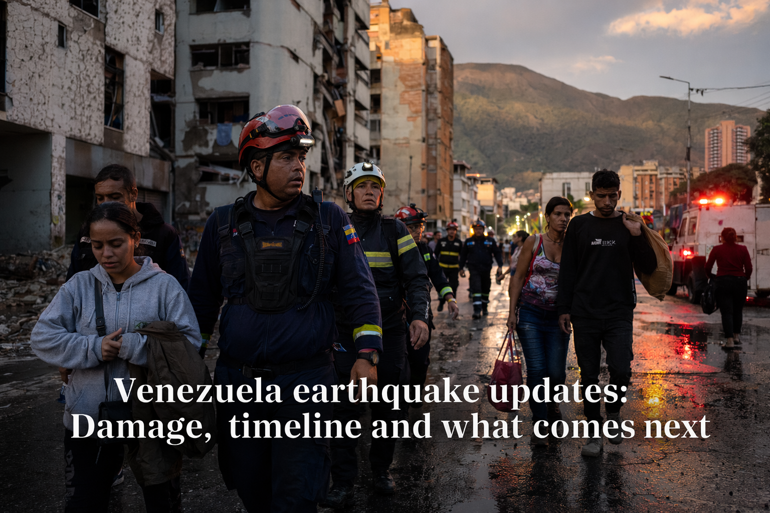 Venezuela earthquake updates: Damage, timeline and what comes next
