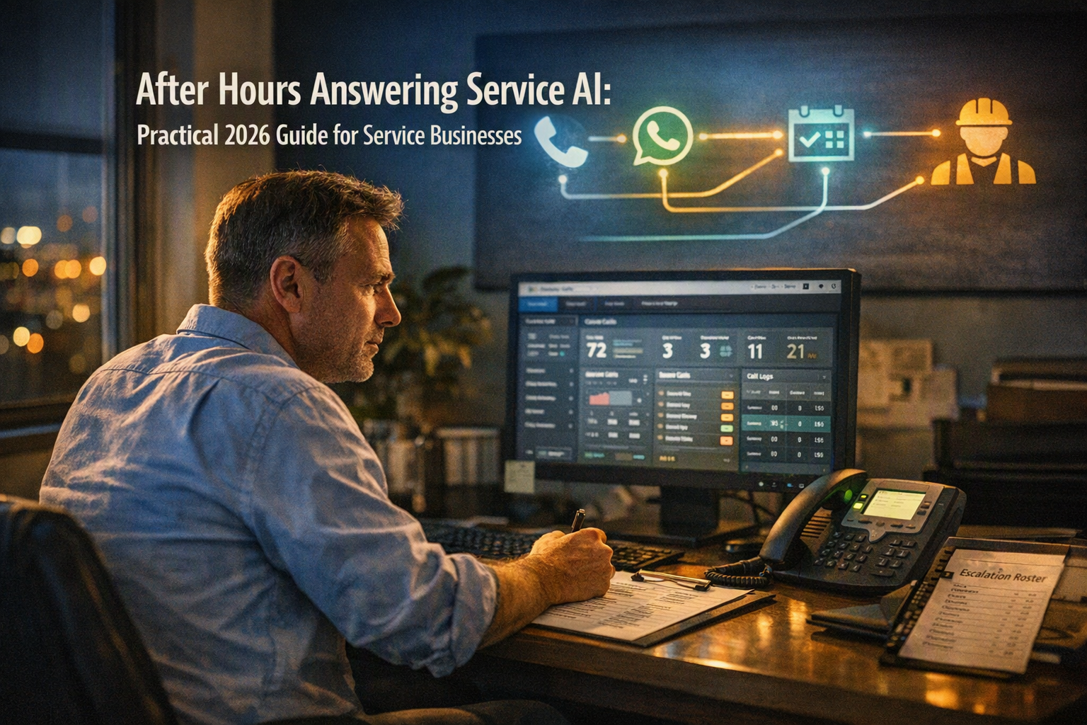 After Hours Answering Service AI: Practical 2026 Guide for Service Businesses