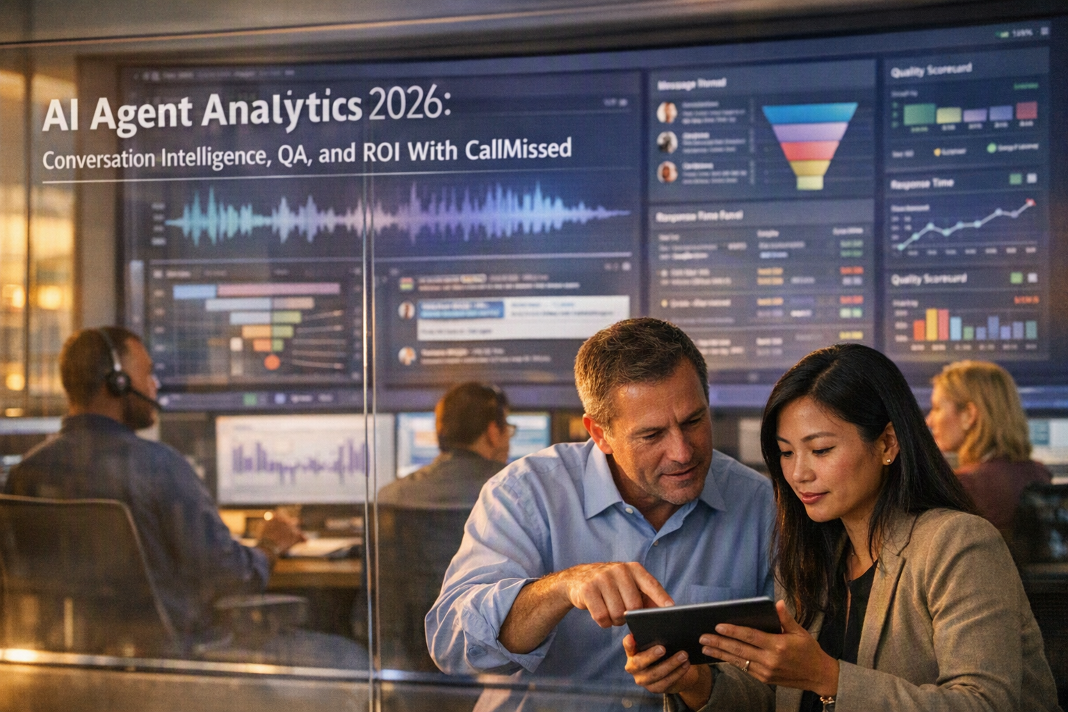 AI Agent Analytics 2026: Conversation Intelligence, QA, and ROI With CallMissed