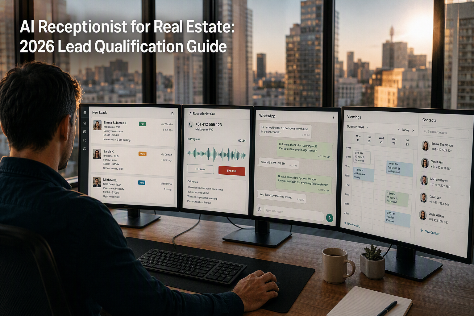 AI Receptionist for Real Estate: 2026 Lead Qualification Guide