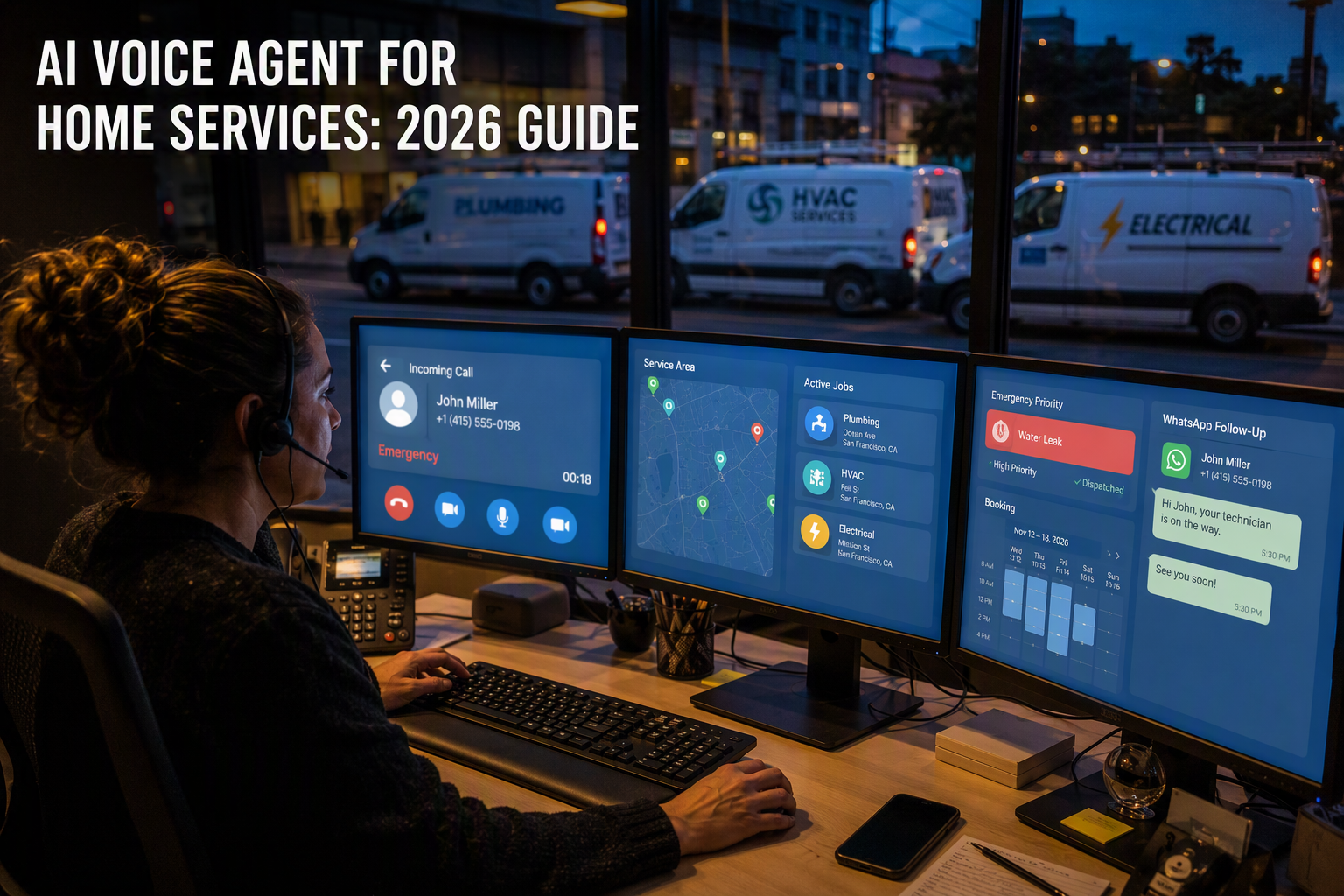 AI Voice Agent for Home Services: 2026 Plumbing, HVAC & Electrical Guide