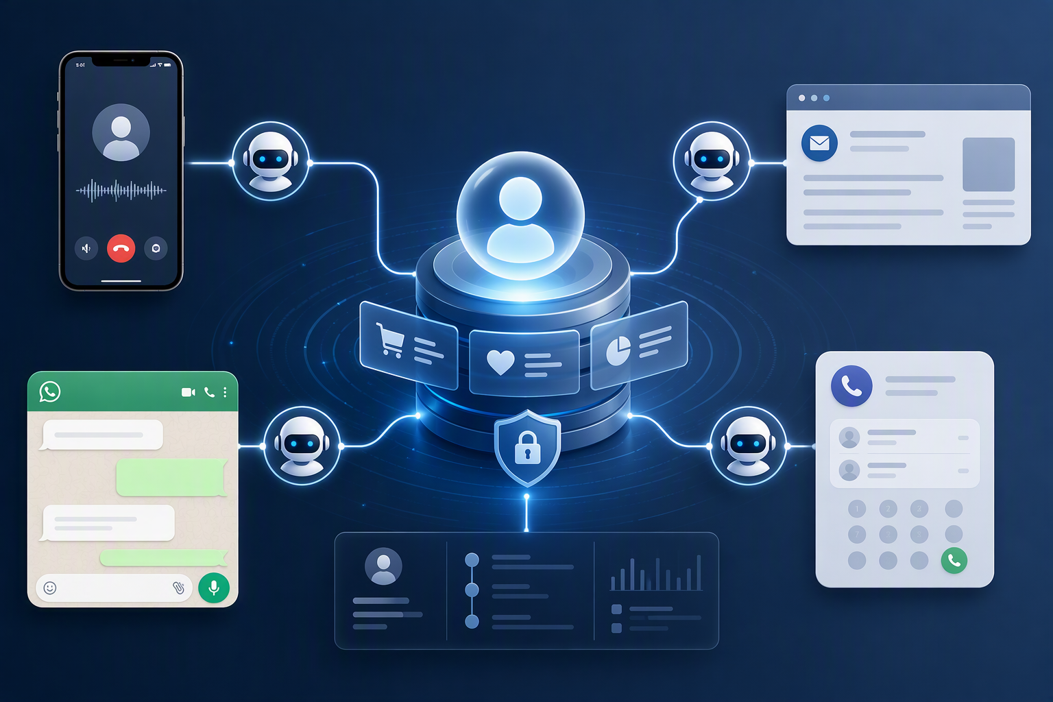 CallMissed Omnichannel AI Agents: How Shared Customer Memory Connects Every Channel