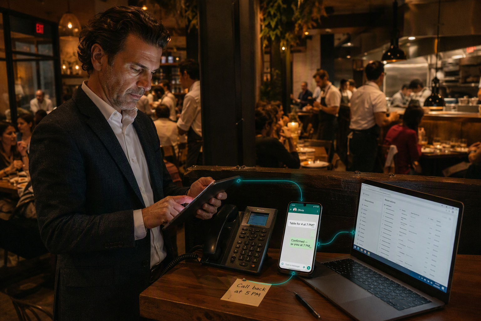 CallMissed for Restaurants: AI Voice, WhatsApp and Email Guide