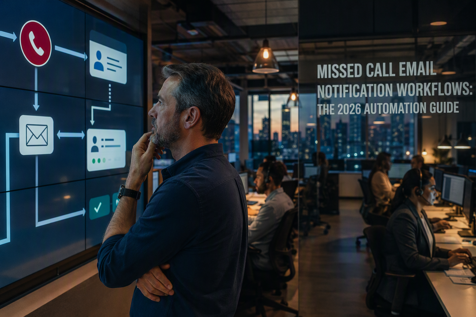 Missed Call Email Notification Workflows: The 2026 Automation Guide