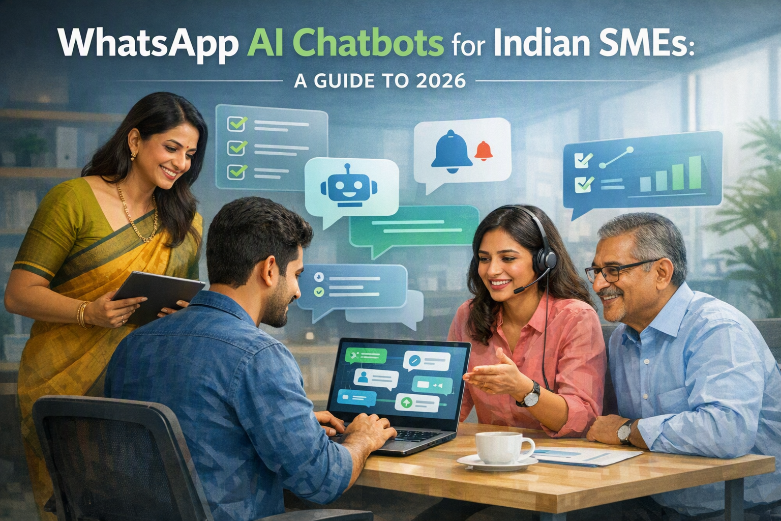 भारत में WhatsApp AI चैटबॉट: SMEs, स्टार्टअप्स और शहर के व्यवसायों के लिए आसान 2026 गाइड