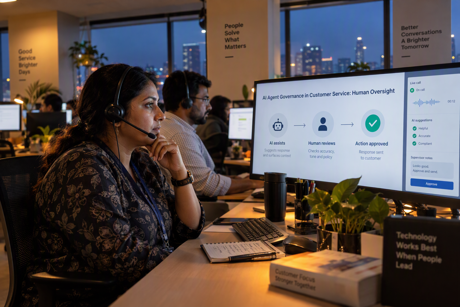 AI Agent Governance in Customer Service: Human Oversight