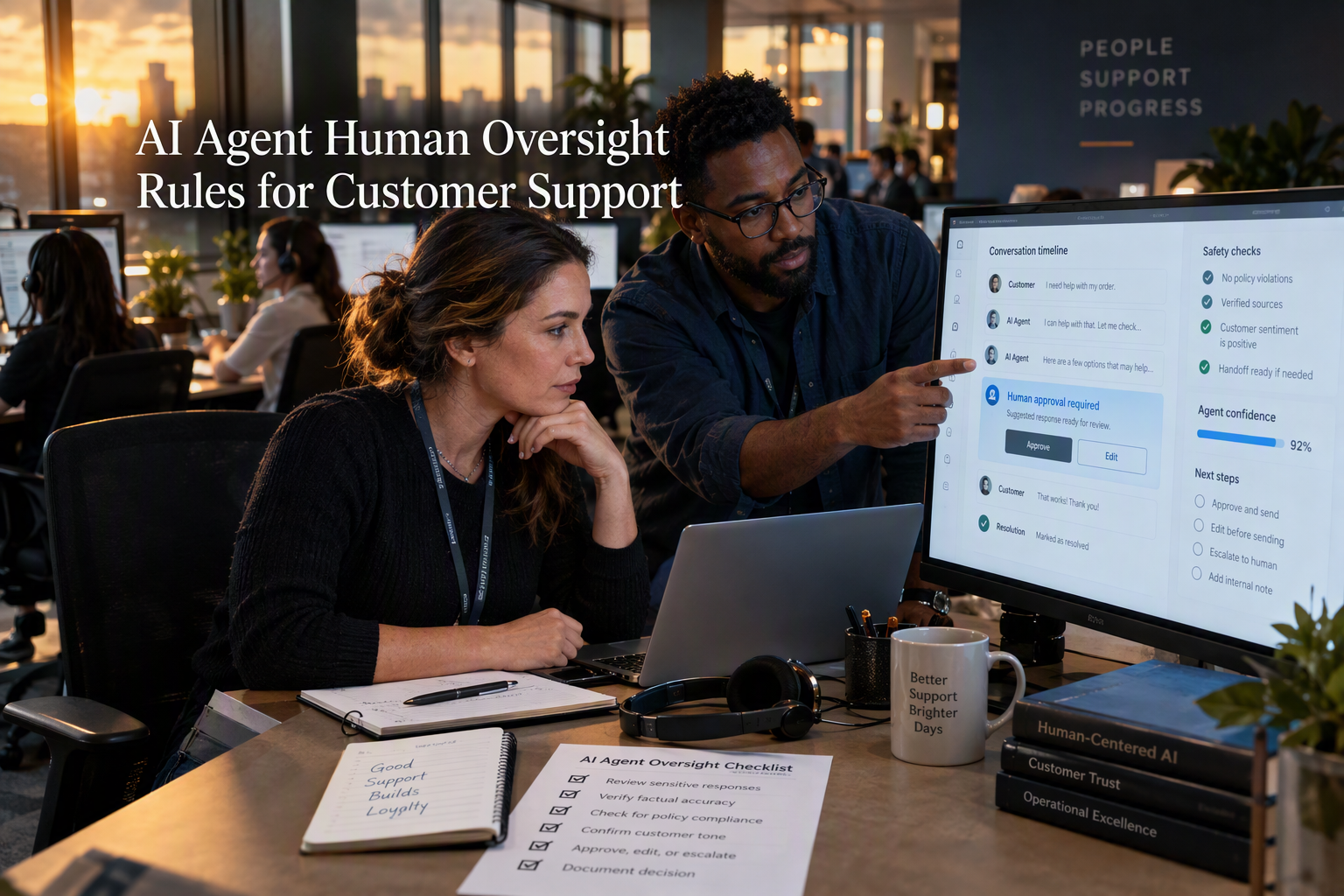 AI Agent Human Oversight Rules for Customer Support