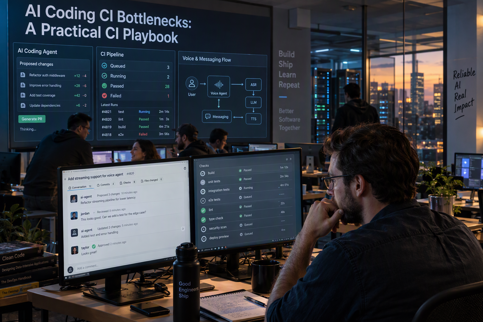 AI Coding CI Bottlenecks: A Practical CI Playbook