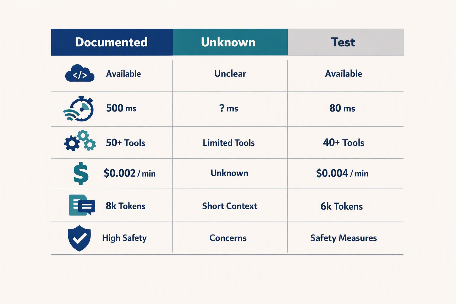An evidence-status infographic designed as two vertical document dossiers headed GPT-6 ASTRA and CLAUDE FABLE 5.1