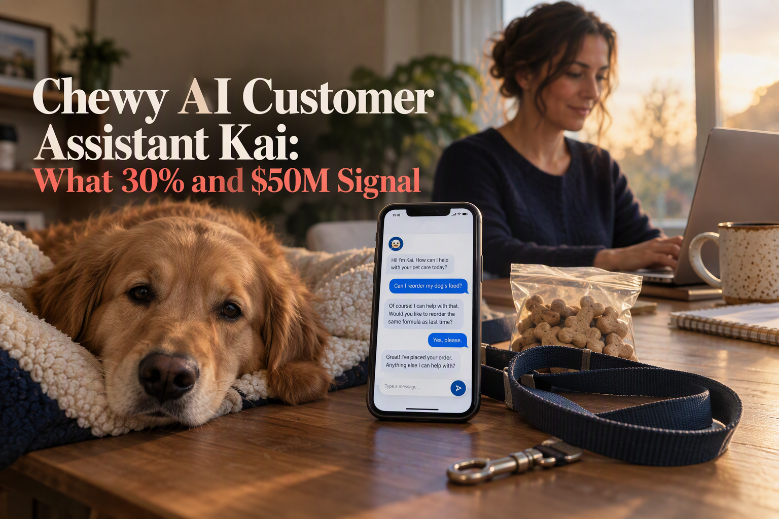 Chewy AI Customer Assistant Kai: What 30% and $50M Signal