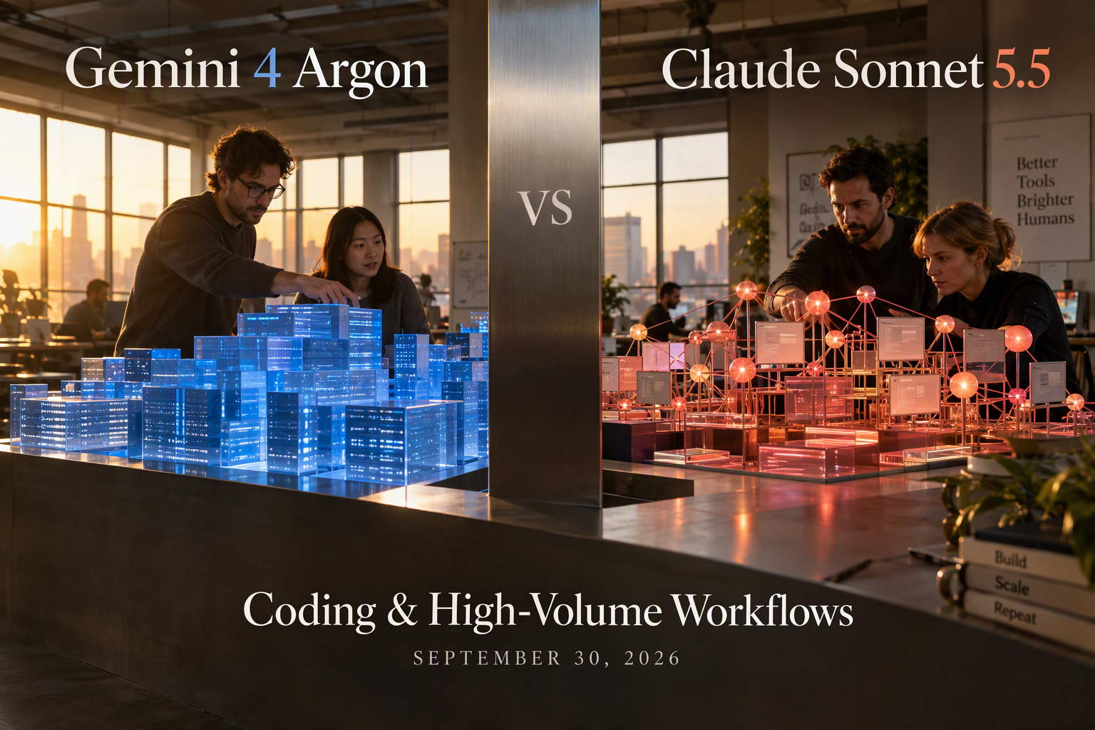 Gemini 4 Argon vs Claude Sonnet 5.5: Coding & Scale