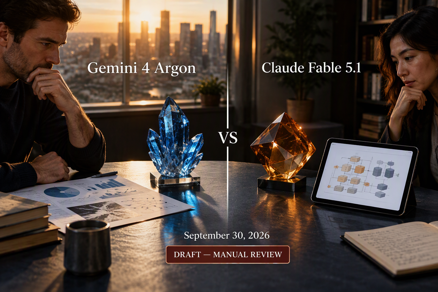 Gemini 4 Argon vs Claude Fable 5.1: Research Evaluation