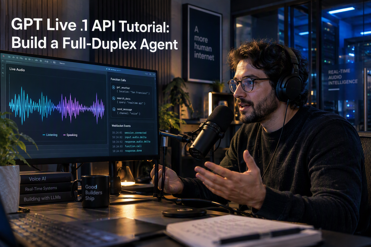GPT Live 1 API Tutorial: Build a Full-Duplex Agent