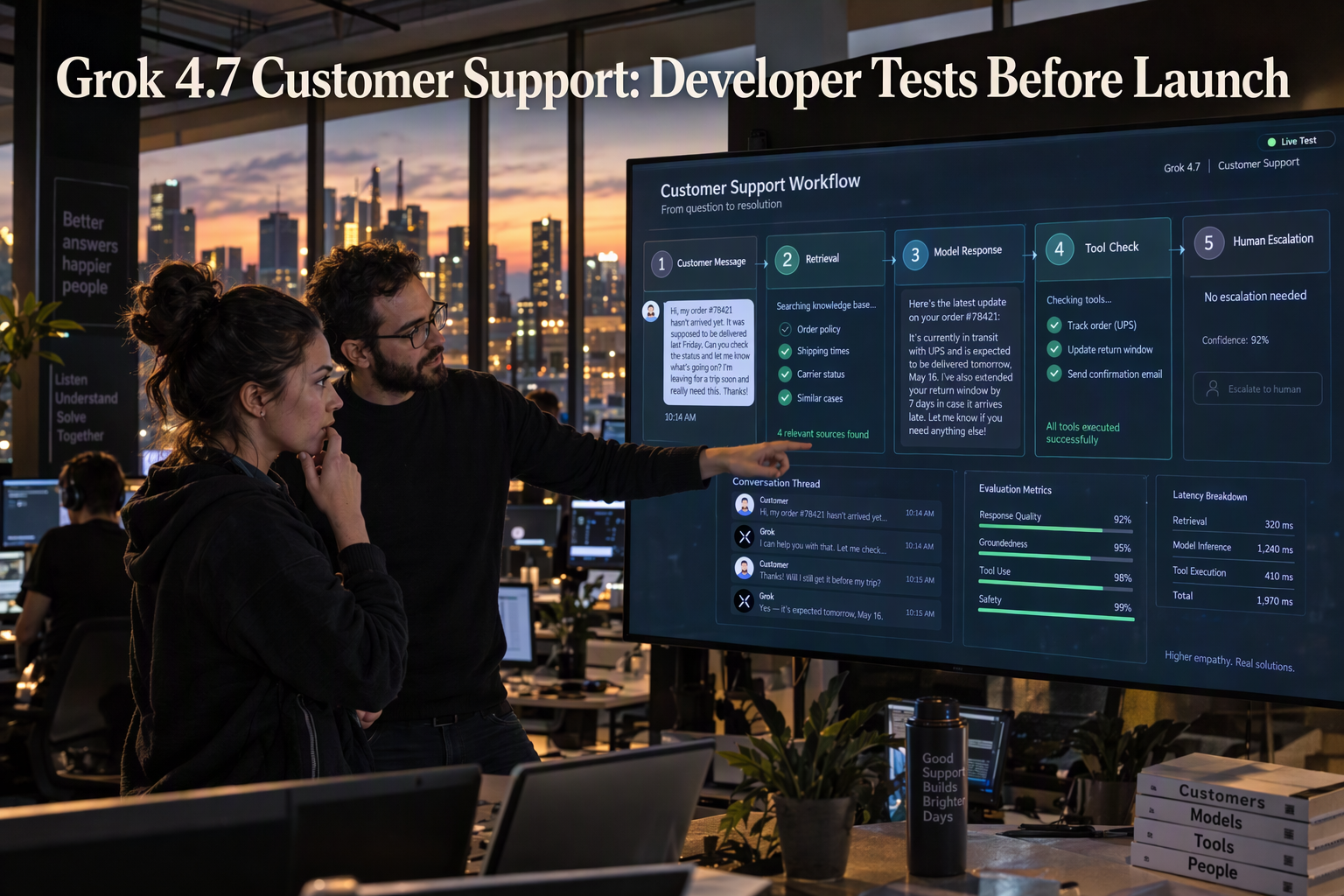 Grok 4.7 Customer Support: Developer Tests Before Launch