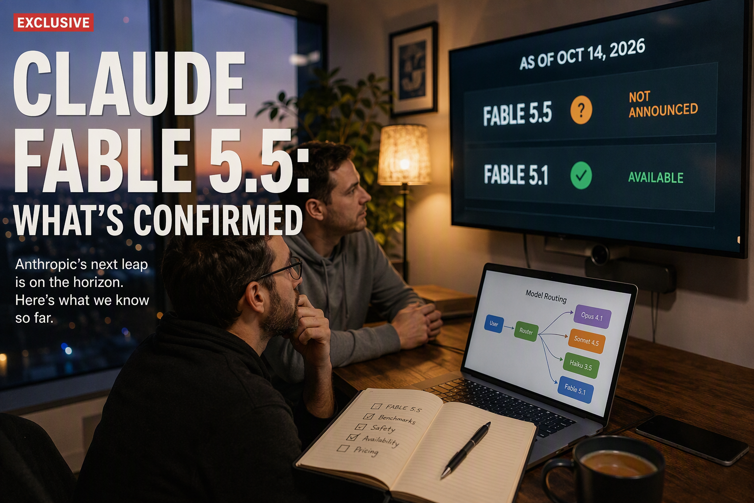 Claude Fable 5.5 Release Date: What's Confirmed (Oct 2026)
