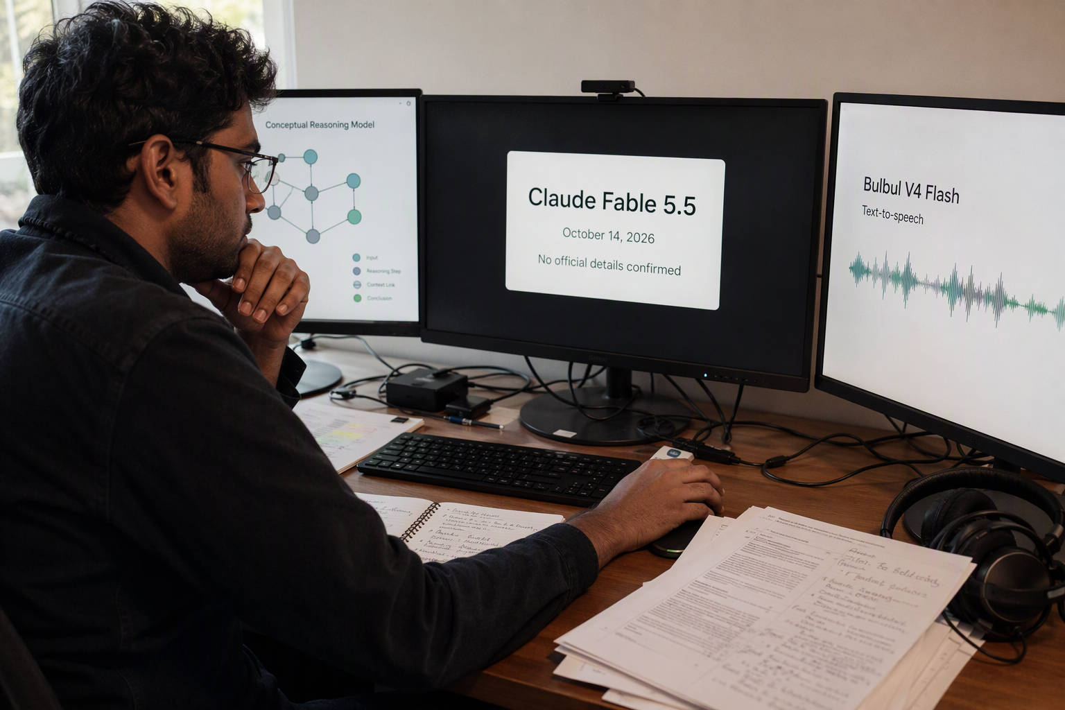 Analyst checking official release documentation and multilingual speech-model information