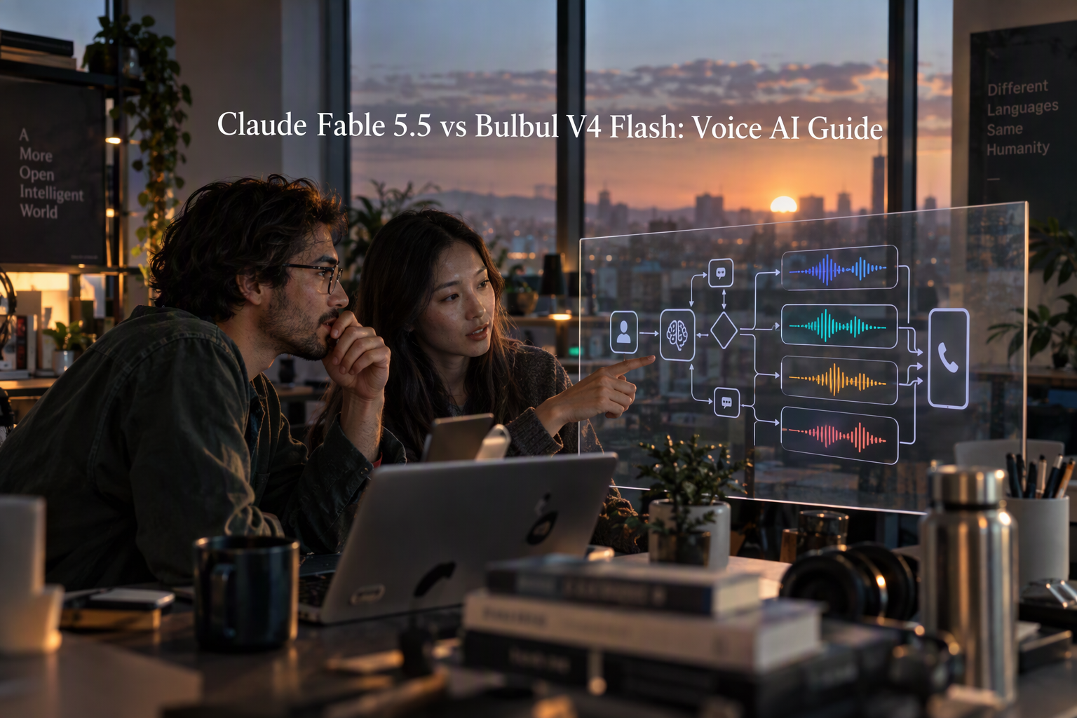 Claude Fable 5.5 vs Bulbul V4 Flash: Voice AI Guide