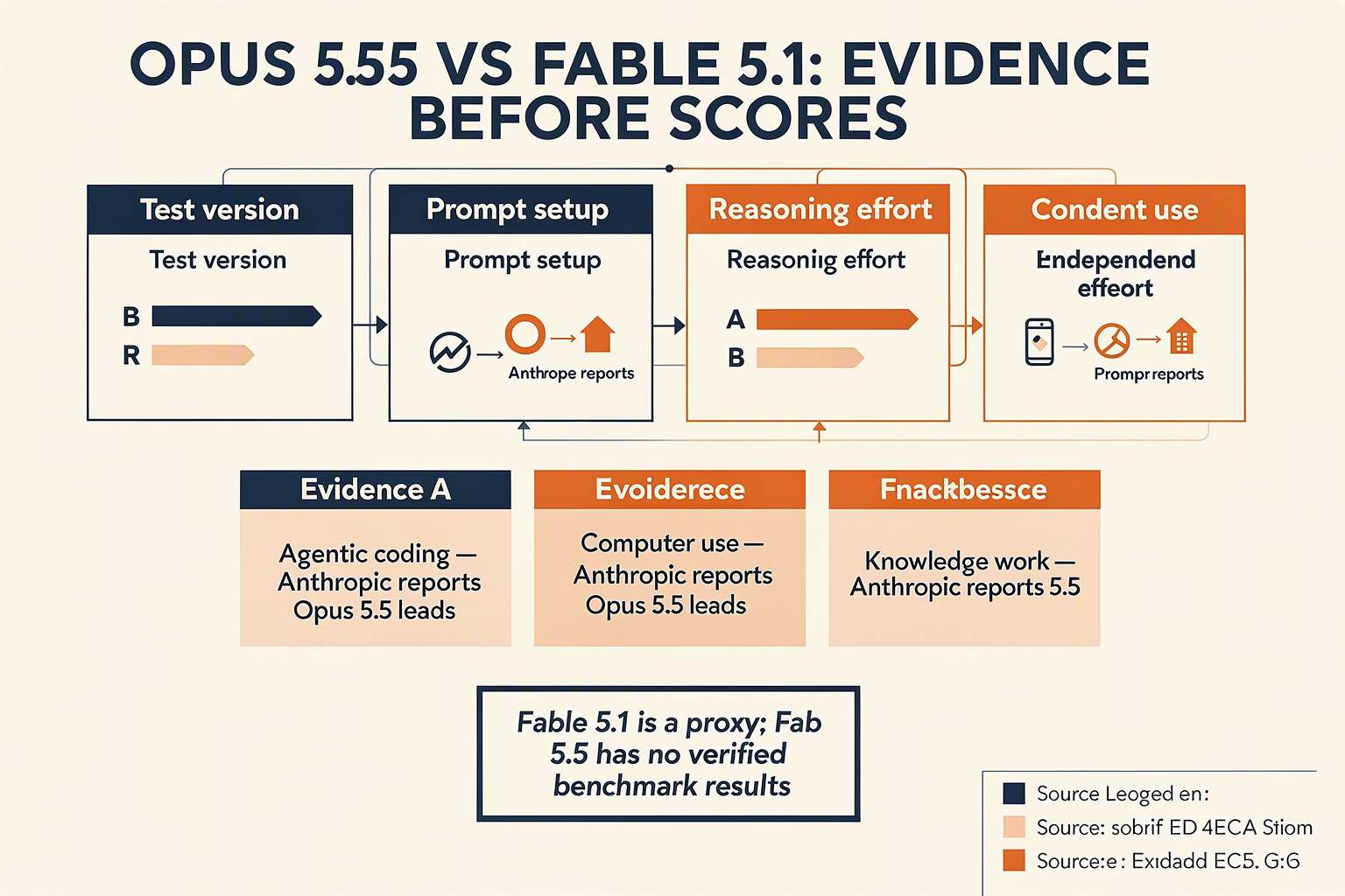 Benchmark methodology for comparing Claude Opus 5.5 with the available Fable 5.1