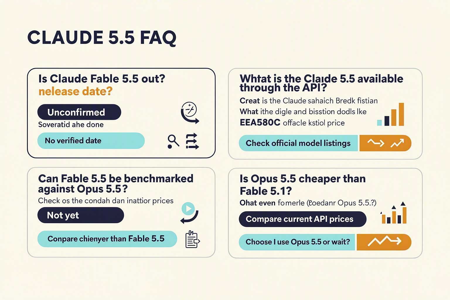 Frequently asked questions about Fable 5.5 availability, API status and comparison with Opus 5.5