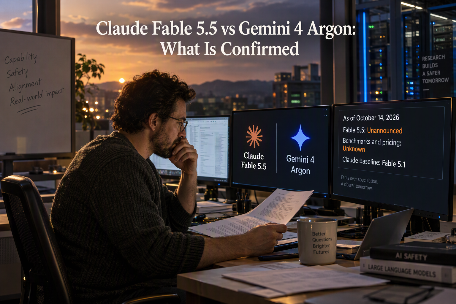 Claude Fable 5.5 vs Gemini 4 Argon: What Is Confirmed