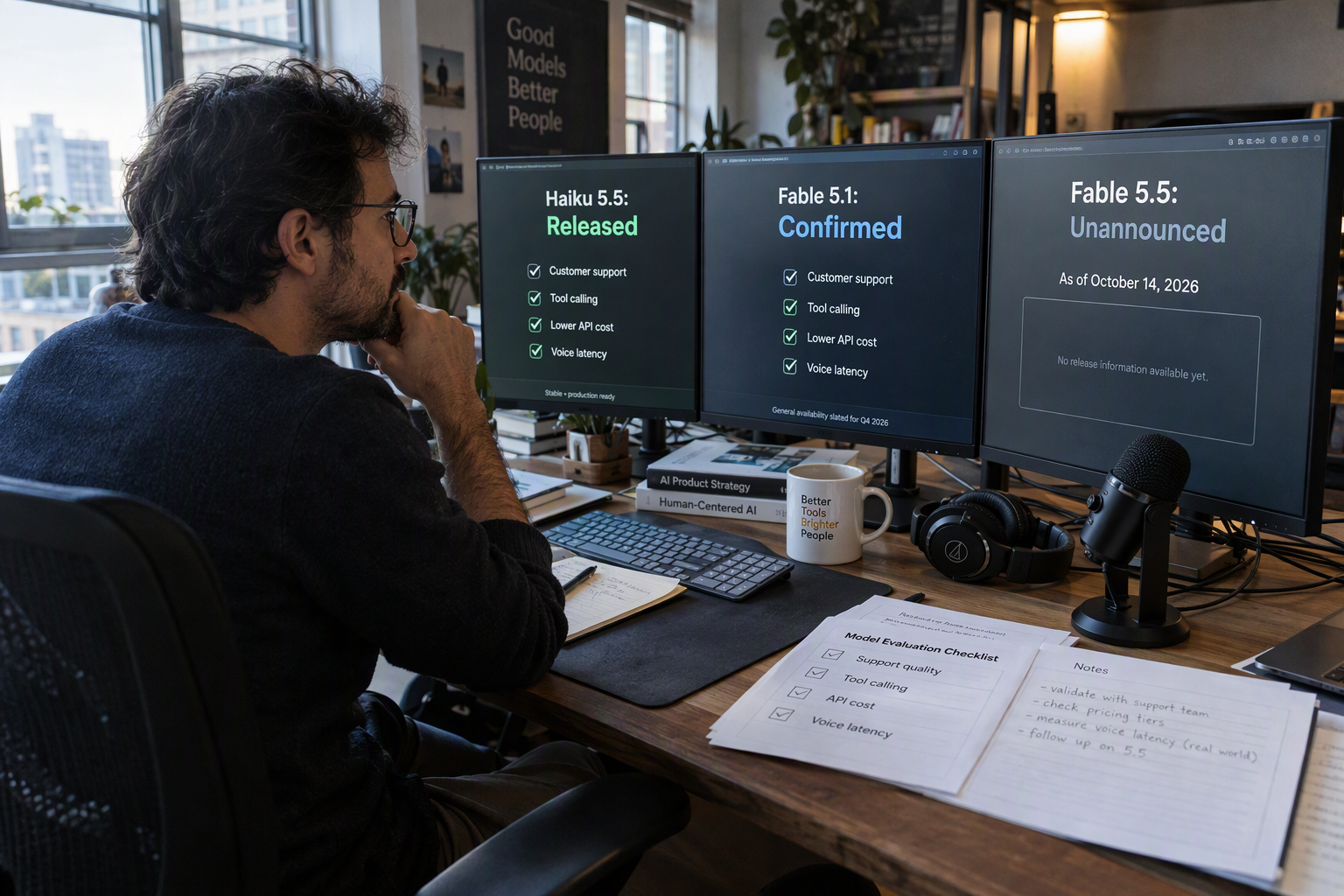 Analyst verifying Haiku 5.5 and Fable 5.1 documentation before comparing the models