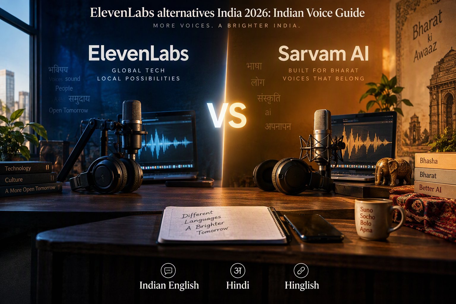 ElevenLabs alternatives India 2026: Indian Voice Guide