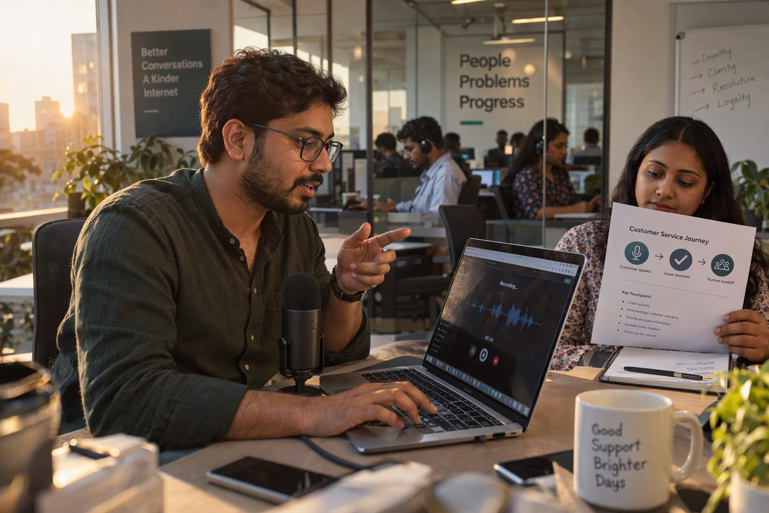 Hold-to-Talk Voice Assistant: Business Agent UX Guide