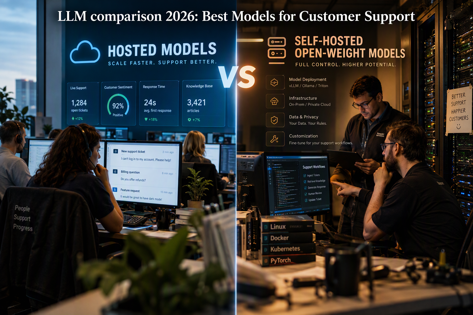 LLM comparison 2026: Best Models for Customer Support