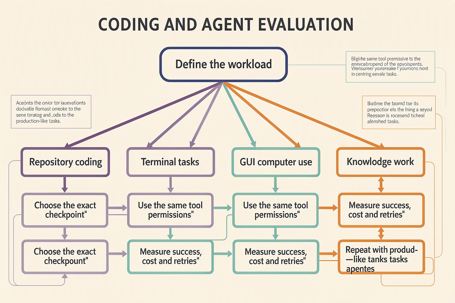Decision tree for testing coding and agent performance without projecting Fable 5.5 results