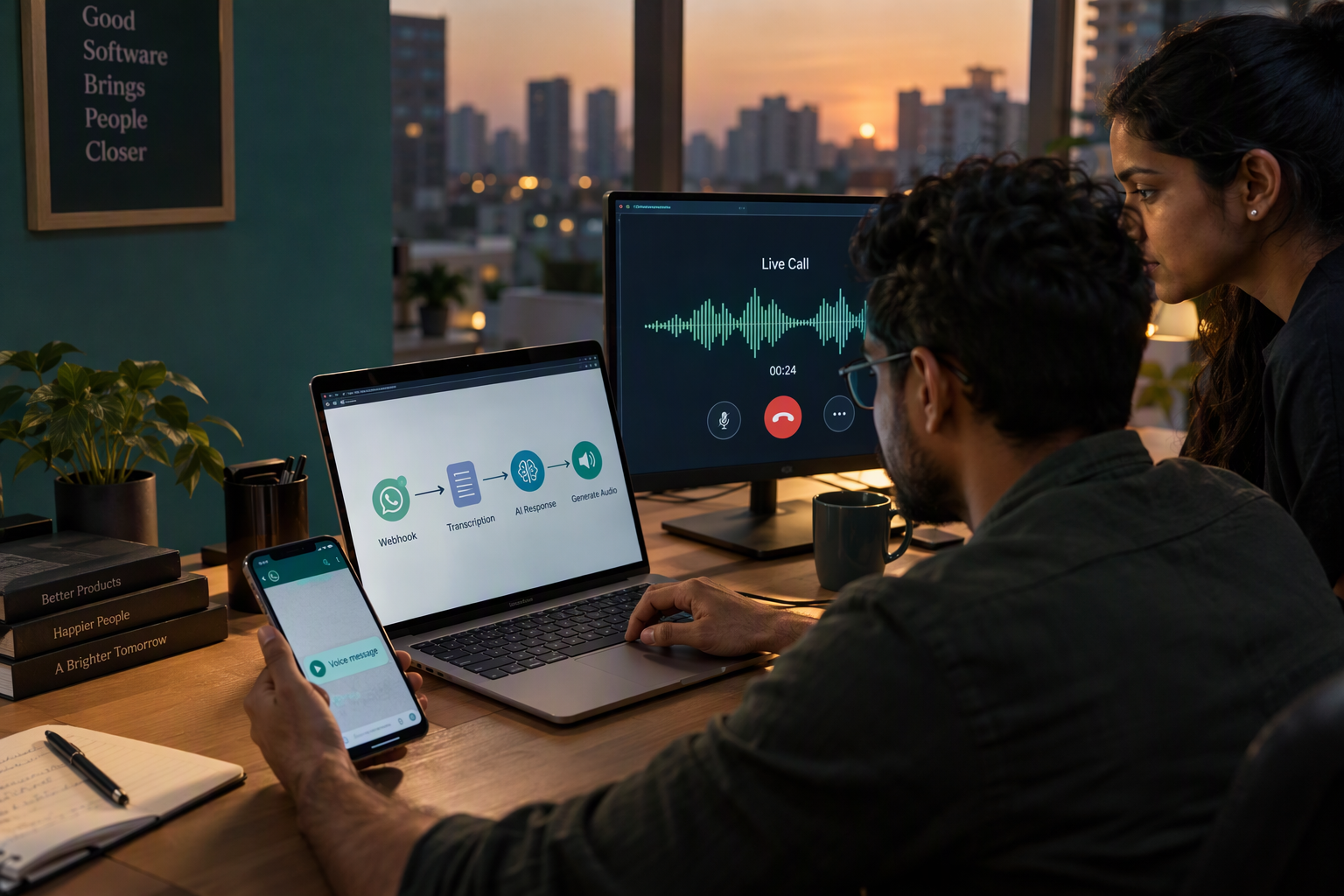 WhatsApp voice AI integration: Developer Setup Guide